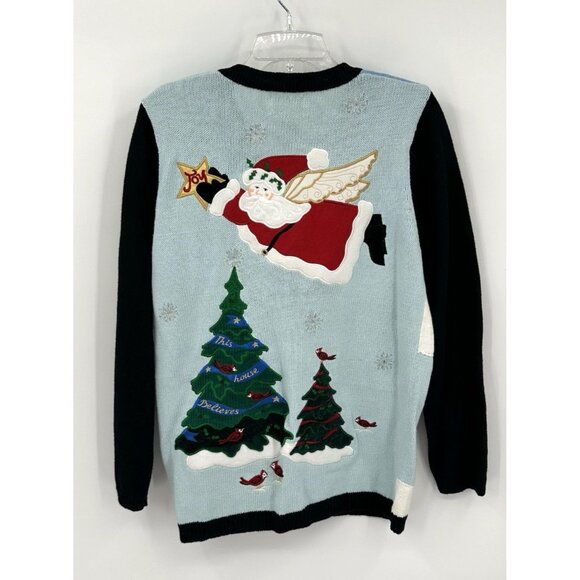 QUACKER FACTORY ugly christmas sweater SMALL - Picture 7 of 9